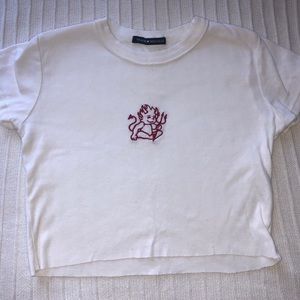 brandy melville devil top